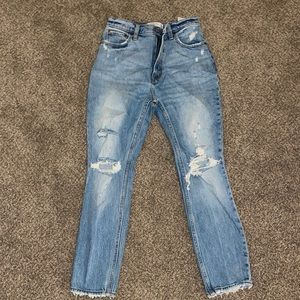 Abercrombie skinny high rise jeans